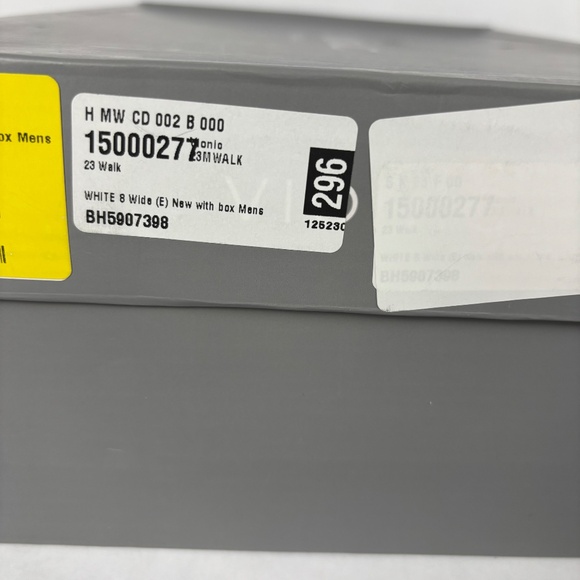 Vionic, 23M Walk Men's Sneakers, Size 8 Wide, White and Navy Blue, Leather/Mesh - Picture 10 of 10